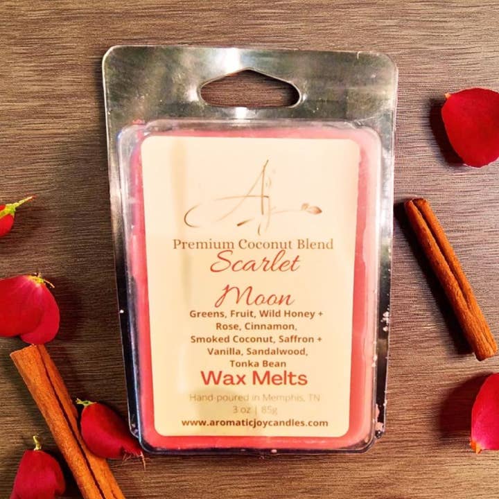 Scarlet Moon Wax Melts for wholesale by Aromatic Joy Candle Company