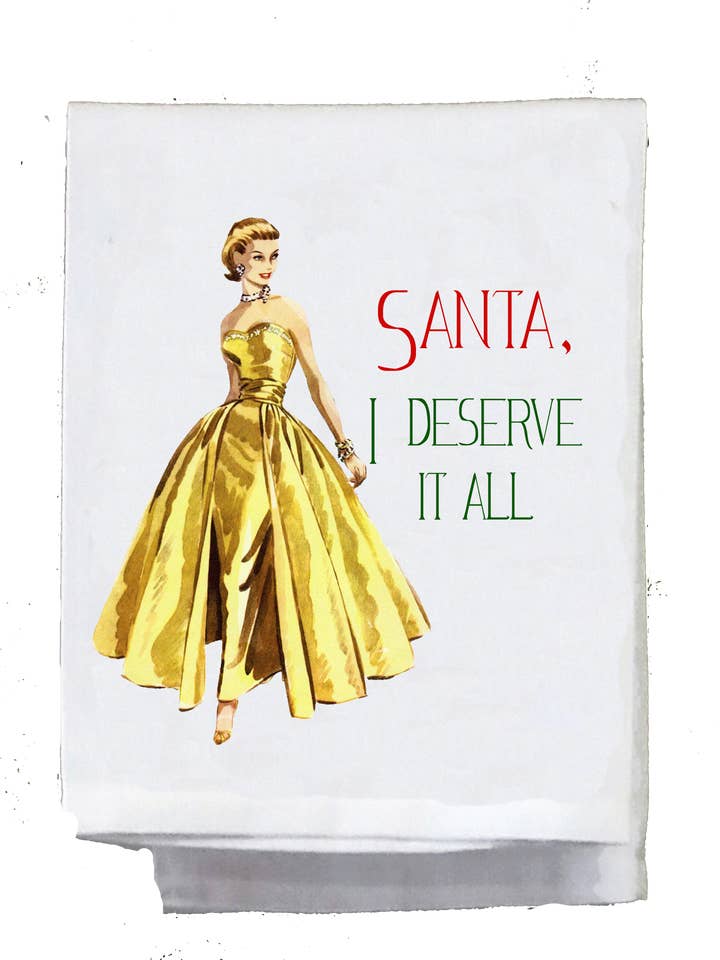 Sassy Girl, Christmas, Santa, ik verdien het allemaal voor wholesale door Sassy Talkin