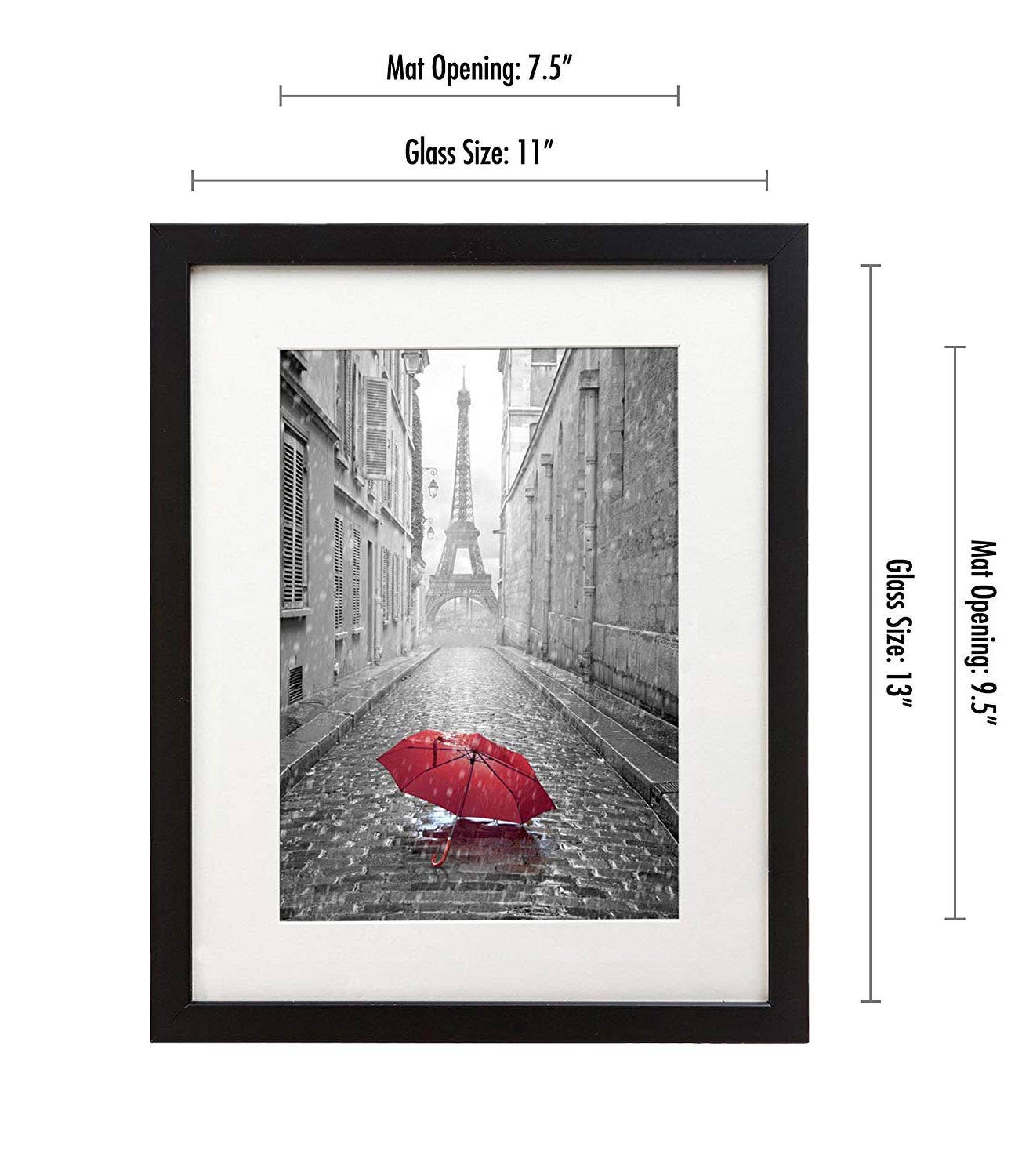 Americanflat - Wholesale Picture Frame - Americanflat Picture Frame with Mat Standard Molding73