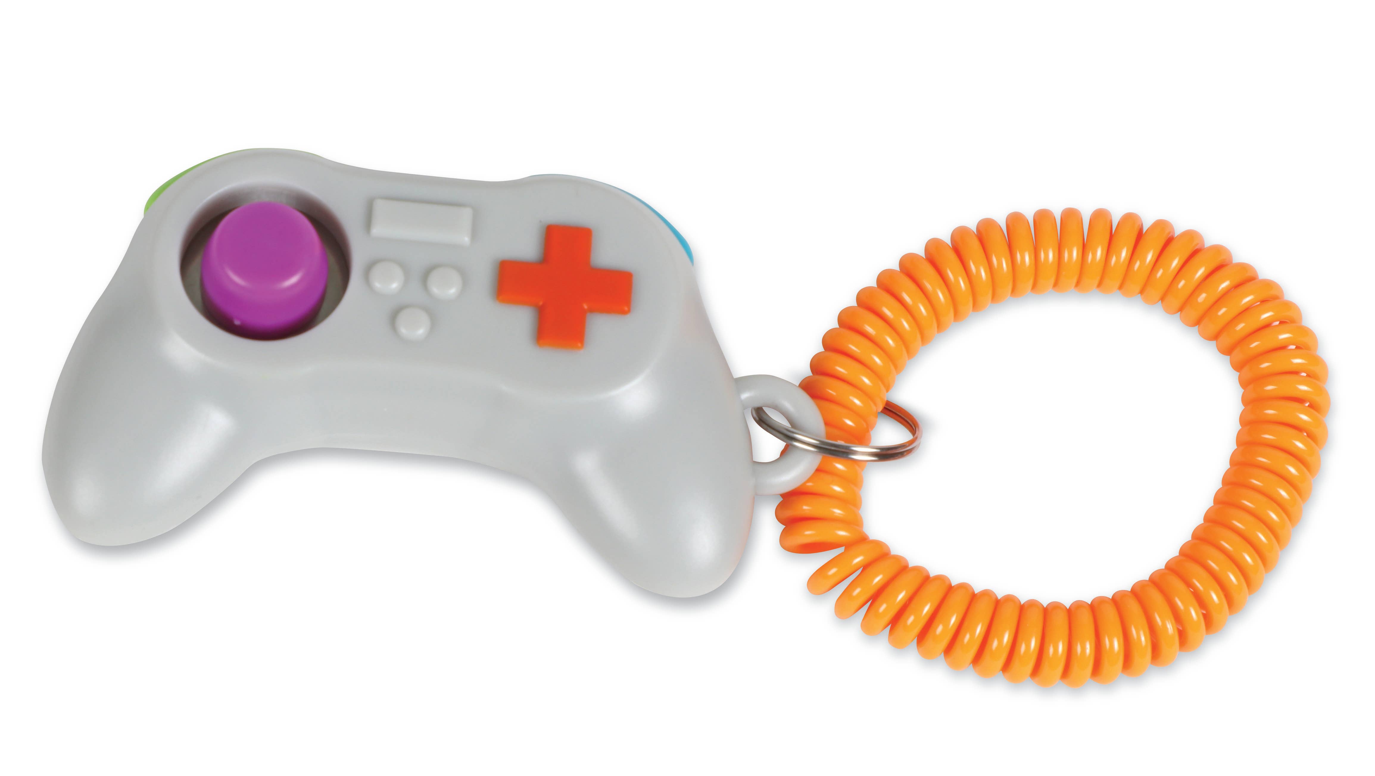 Hunger for Words and Brightkins - Wholesale Pet Toy - Dog - Brightkins™ Gaming Controller Training Clicker2