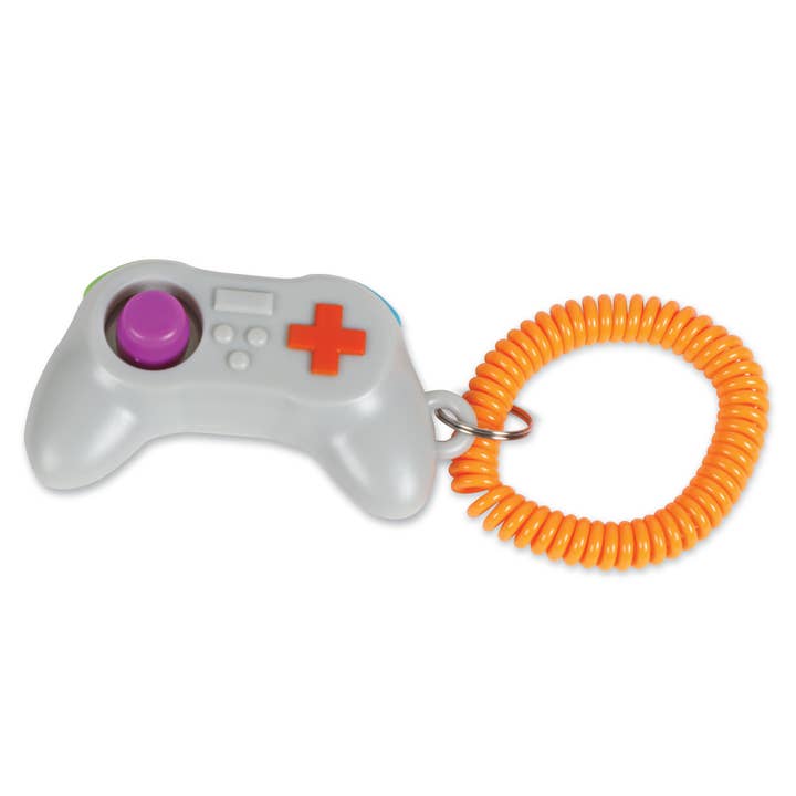 Hunger for Words and Brightkins - Wholesale Pet Toy - Dog - Brightkins™ Gaming Controller Training Clicker2