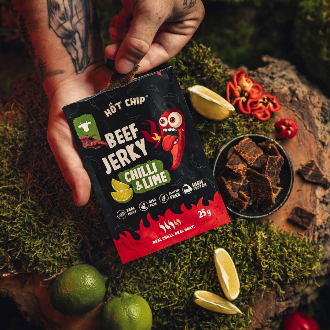 HOT-CHIP - Wholesale Jerky - Jerky Chilli And Lime 25g2