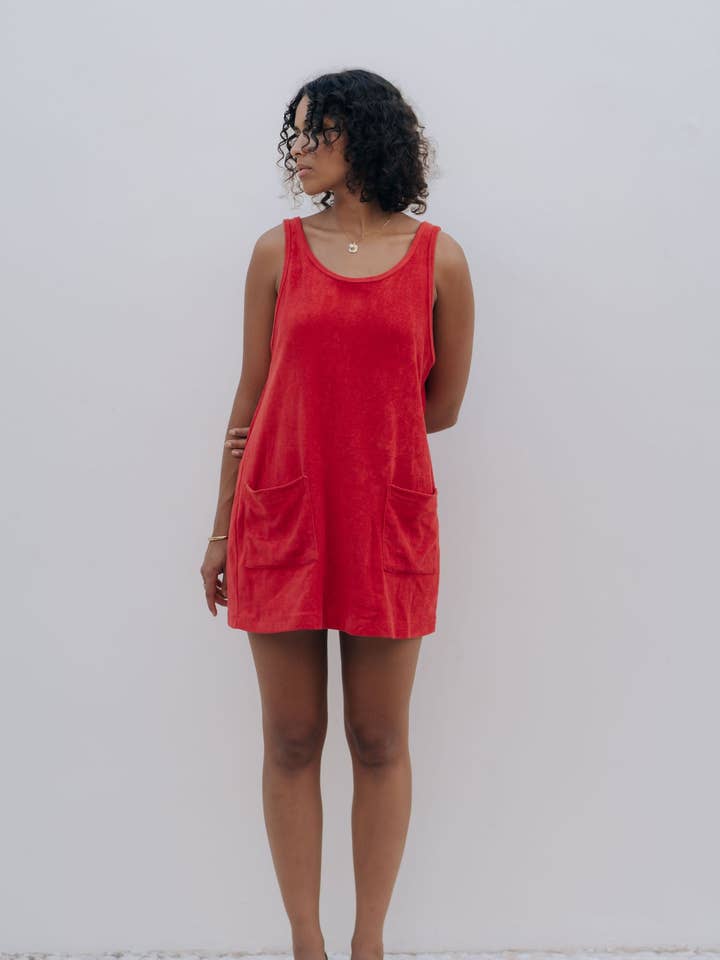 The Terry Singlet Dress for wholesale by balm wears