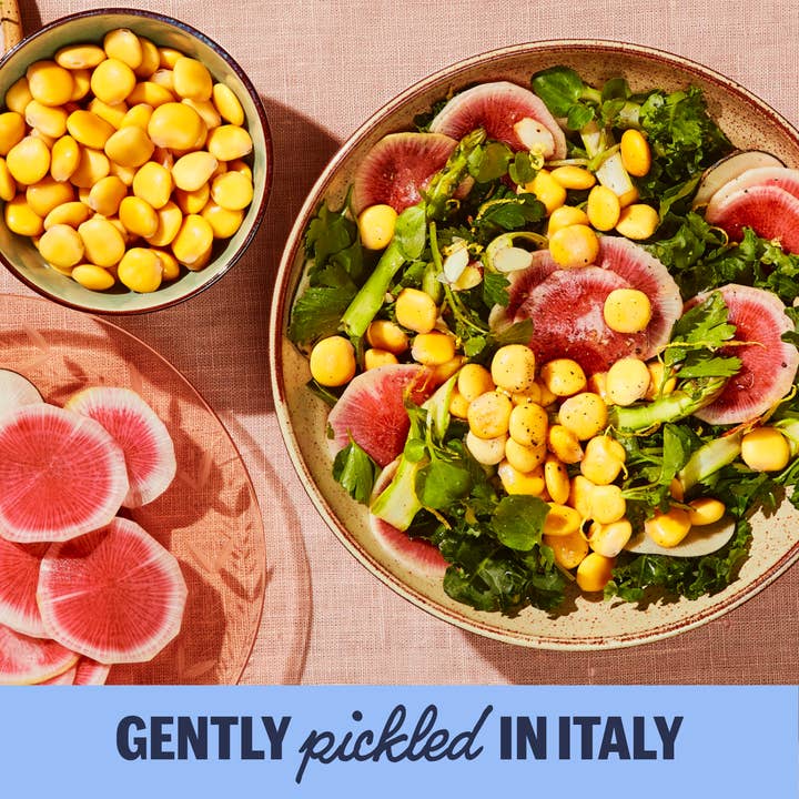 Brami - Wholesale Puffed Snack - Italian Snacking Lupini Beans - Sardinian Sea Salt (150g)4