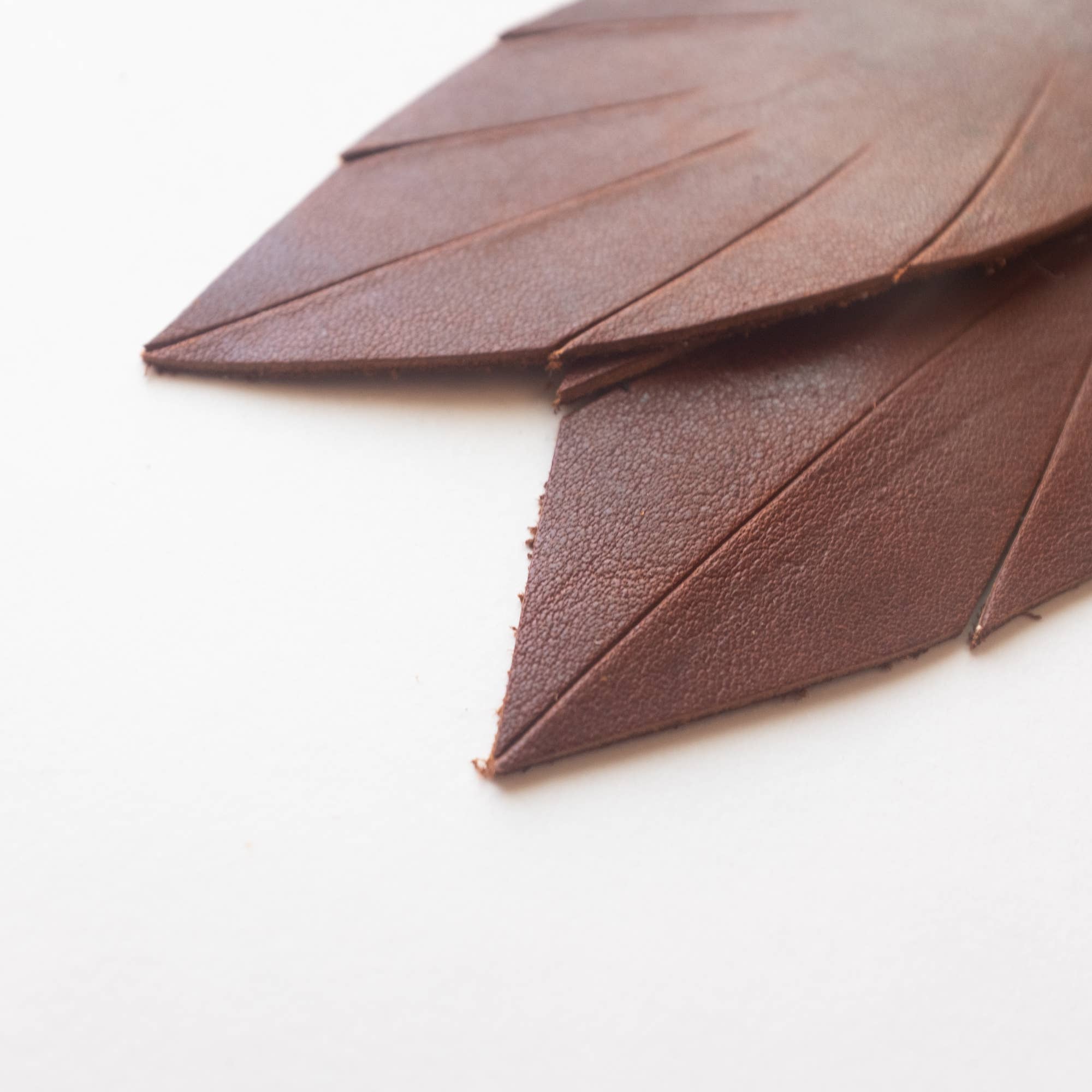 Waterloo Style - Wholesale Dangle Earrings - The SoCo Brown Leather Earrings1