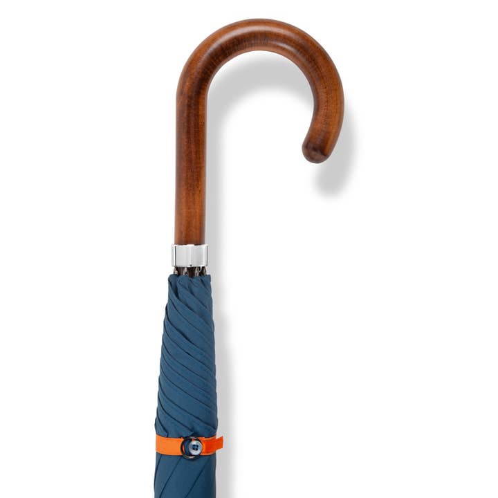 Heating & Plumbing London - Wholesale Umbrella - Unisex - British Umbrella, Beech & Maple - Mallard/Orange