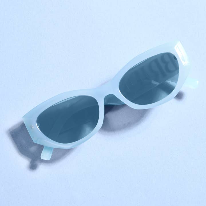 xo, Fetti - Wholesale Sunglasses - Women's - Something Blue Sunnies - bride embossed sunglasses, bride gift, bachelorette party3