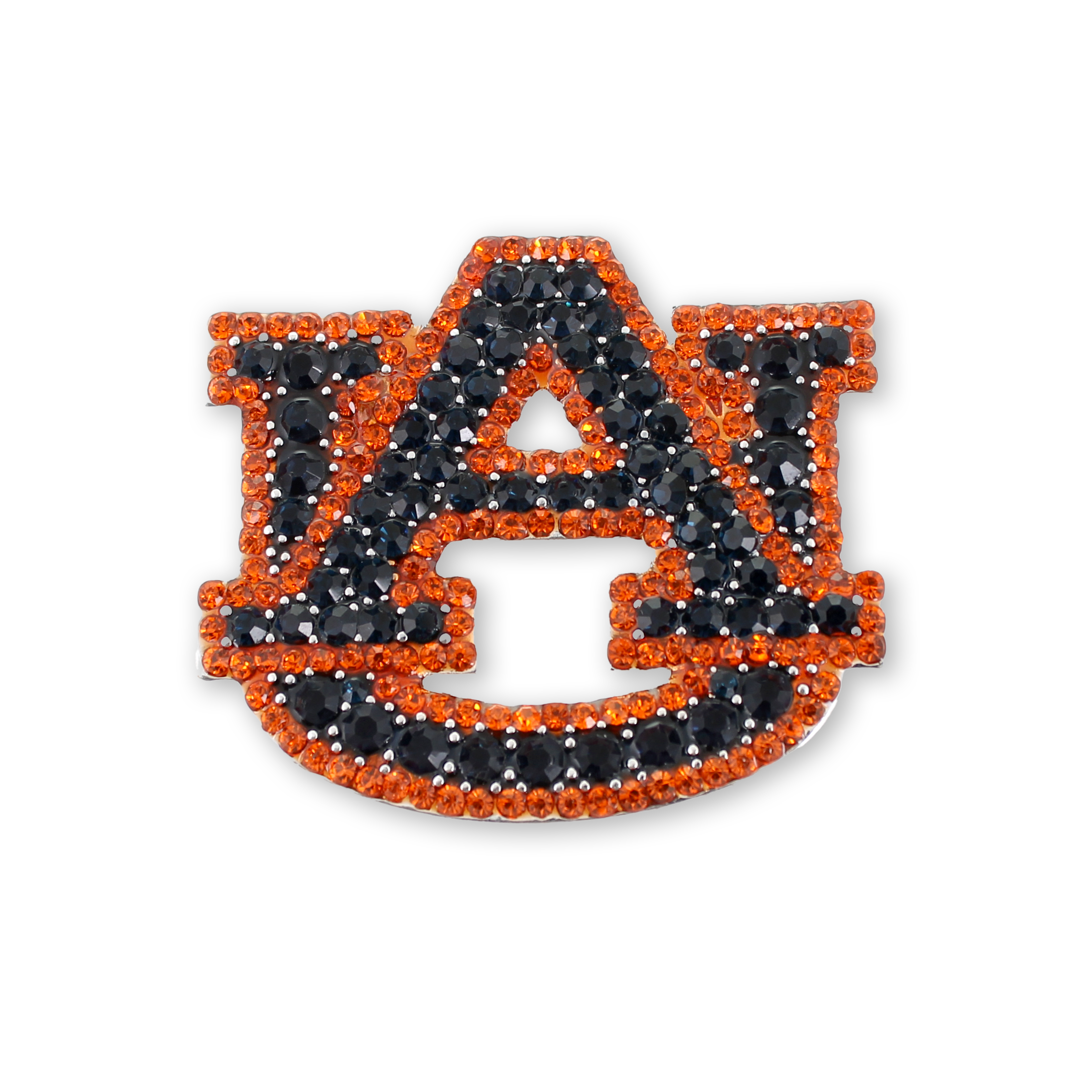 Seasons Jewelry - Wholesale Lapel Pin/Button - Auburn Crystal Logo Pin1