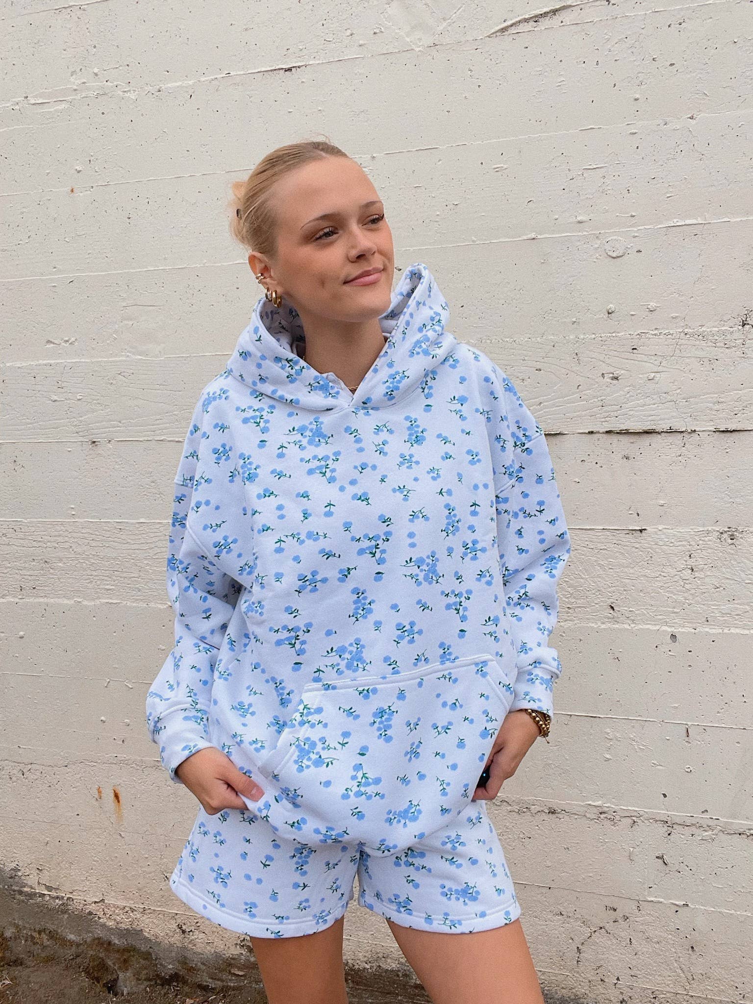 Happy Hour - Wholesale Hoodie - Women's - Floral Hoodie-Customizable(State/City) Embroidery 2