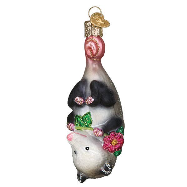 Old World Christmas - Wholesale Ornament - Blossom Opossum Ornament1