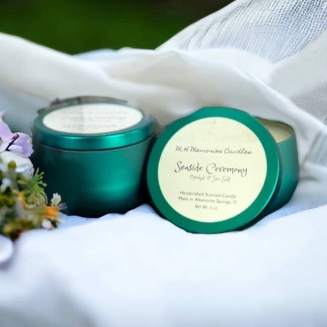 Strandceremoni for engroshandel hos M.H Memories Candles