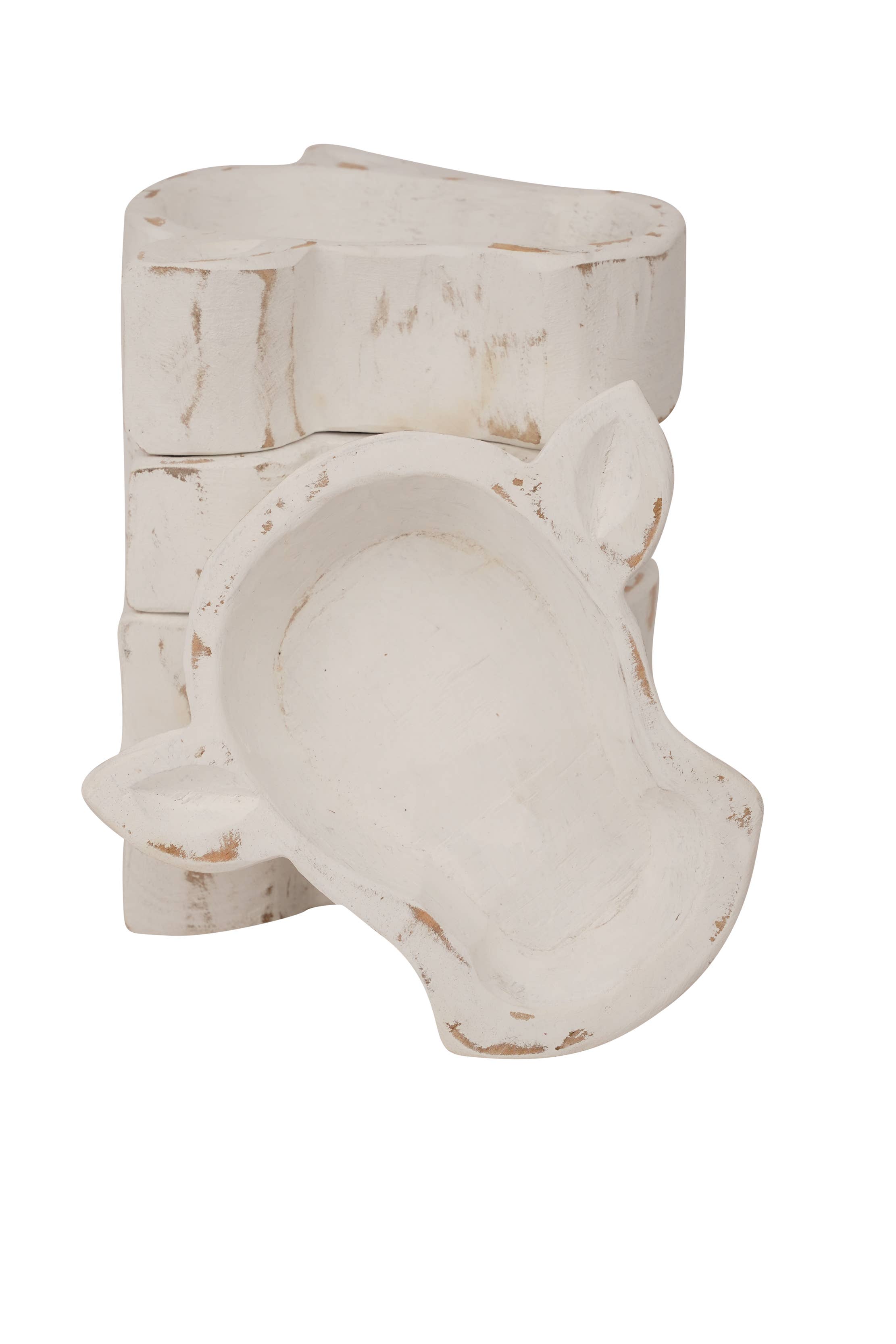 My Amigos Imports – Großhandel Kerzenhalter – Mini-Teigschale in Kuhkopf-Form, kerzenfertig, 20 x 17,8 cm, Mini Kuhkopf12