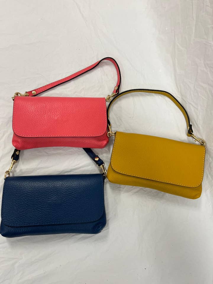 OF235 Pochette in Pelle Italiana JIJOU CAPRI per la vendita all'ingrosso da parte di JIJOU CAPRI