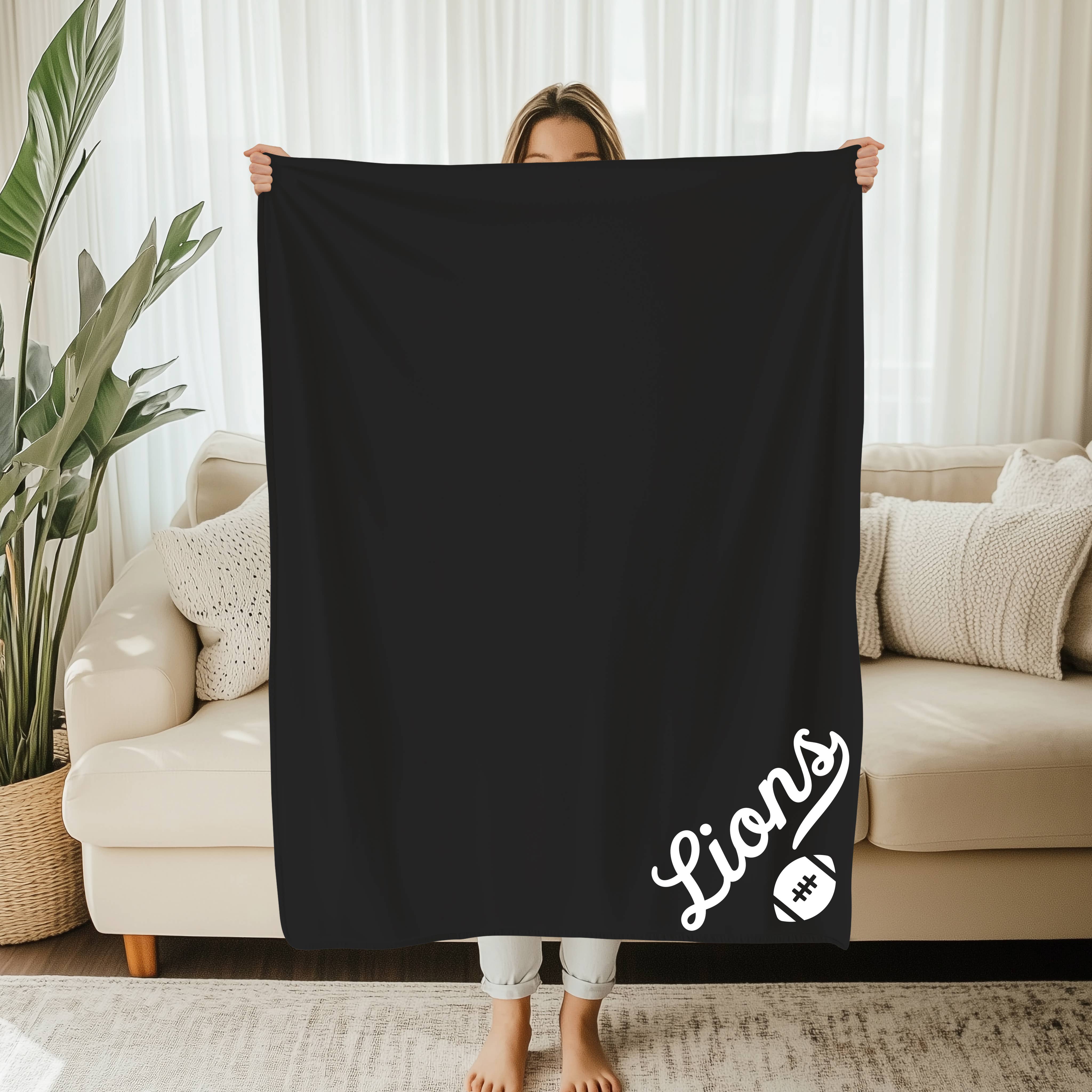 Nobullwoman Apparel - Wholesale Throw Blanket - CUSTOM Text Blanket, for Sports Teams, Your City or Resort2