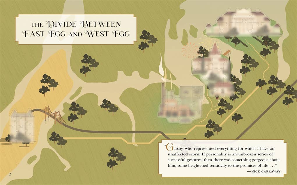 Macmillan Publishers - Wholesale Display Book - Sticker Jigsaw: The Great Gatsby1