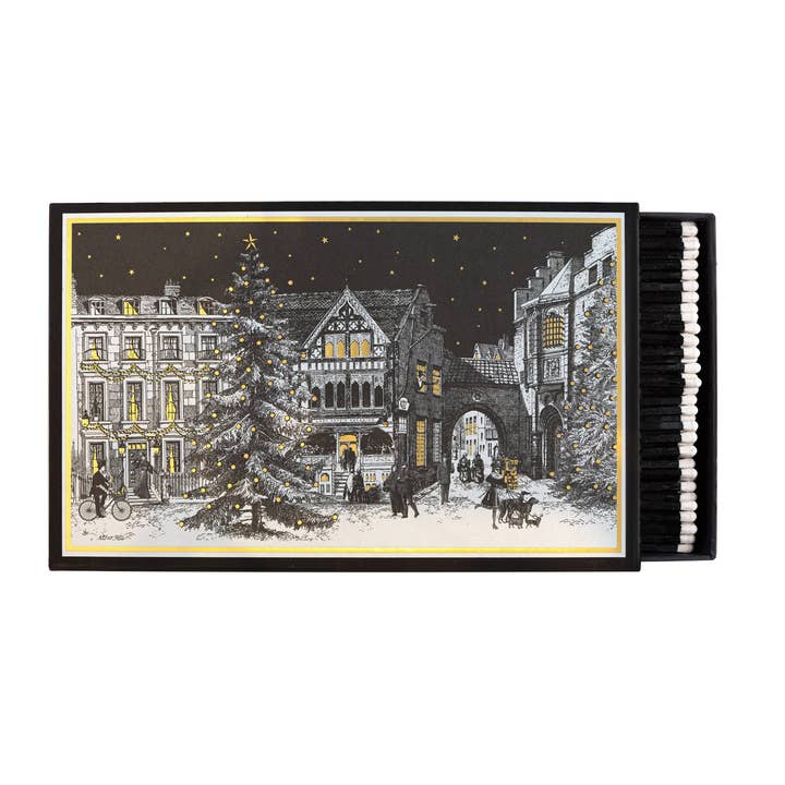 Starry Night | Giant - Christmas Safety Matches 🎄 for wholesale by Archivist Gallery | United States