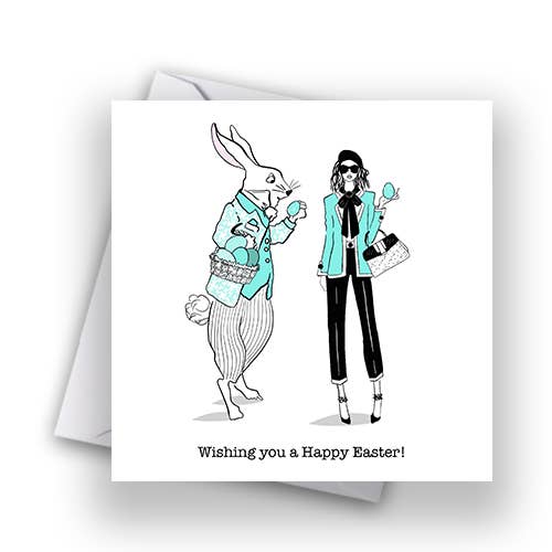 Fashion Easter- Tiffany Easter Card for wholesale by Catherine Loves