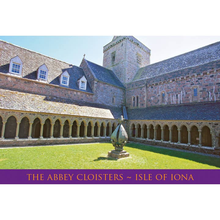 Cartolina piccola Isola di Iona per la vendita all'ingrosso da parte di Island Blue Publishing
