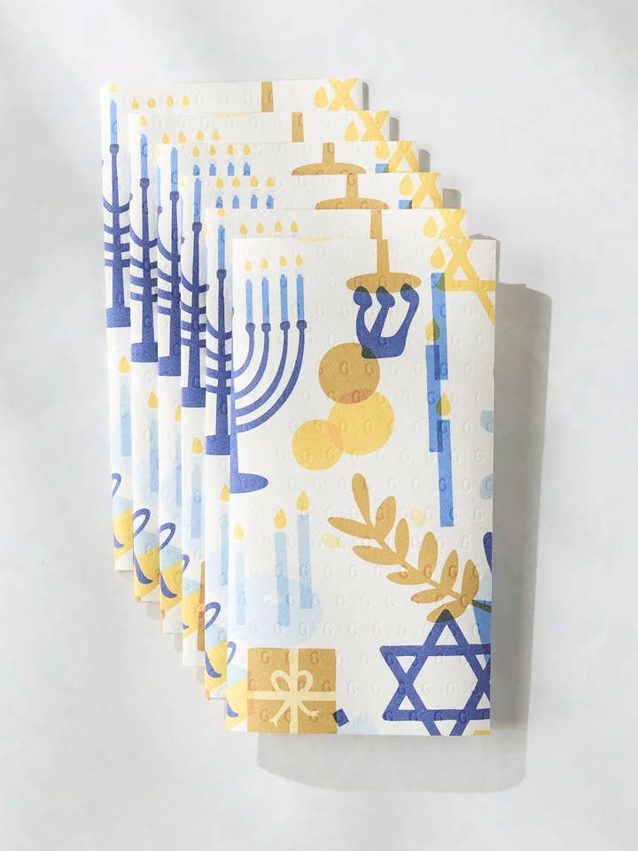 Hanukkah is Here Not Paper Towel for wholesale by Geometry