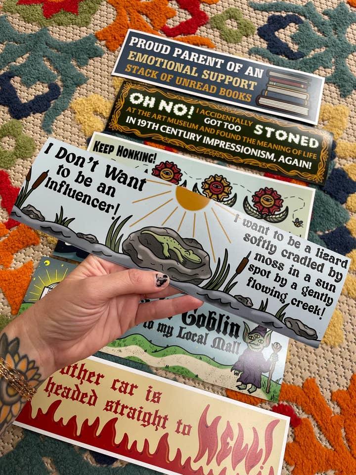 Lizard Bumper Magnet for wholesale by KWT Designs