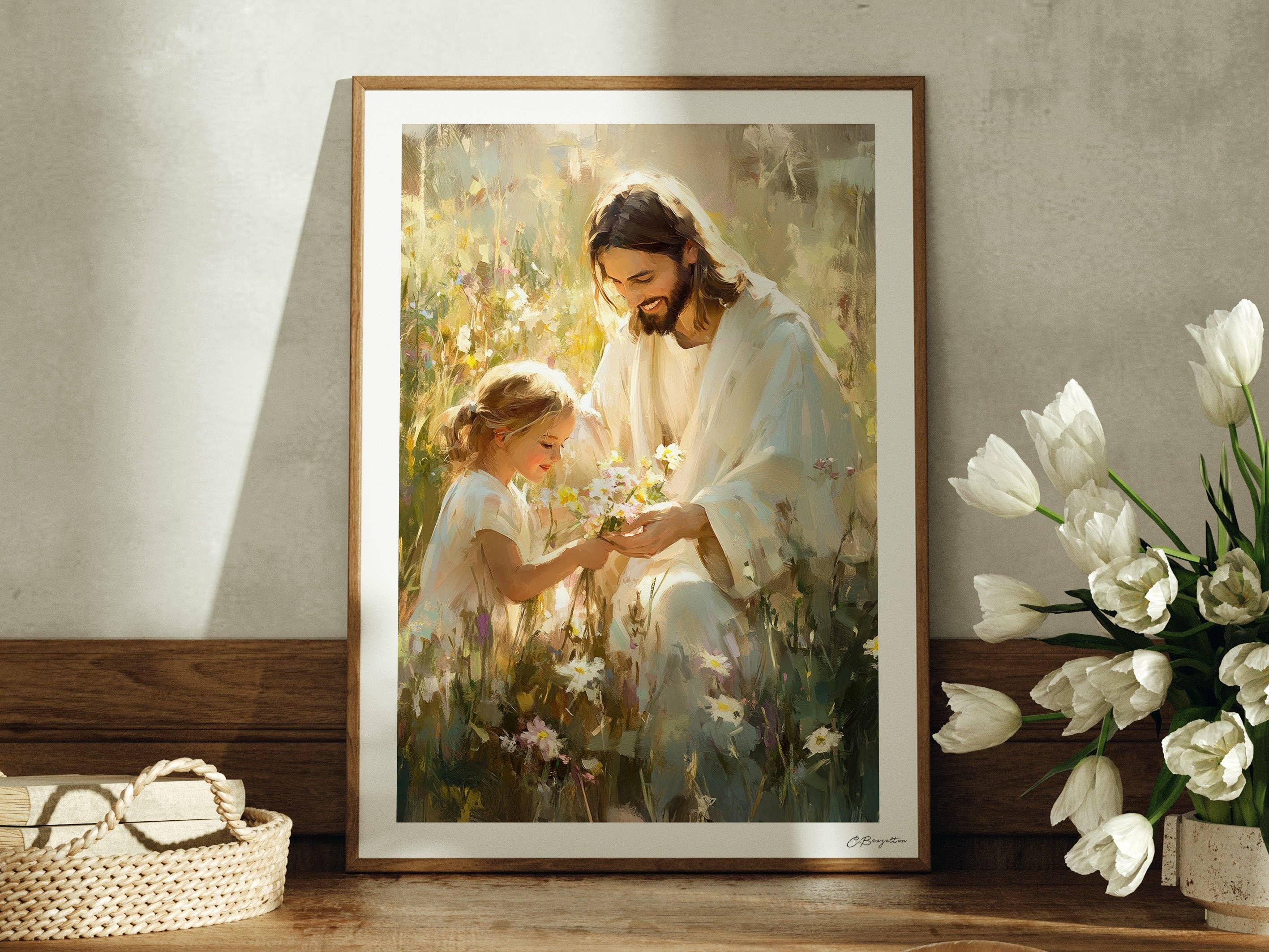 The Painted Gospel - Wholesale Art Print - Savior's Gift | Fine Art Print0