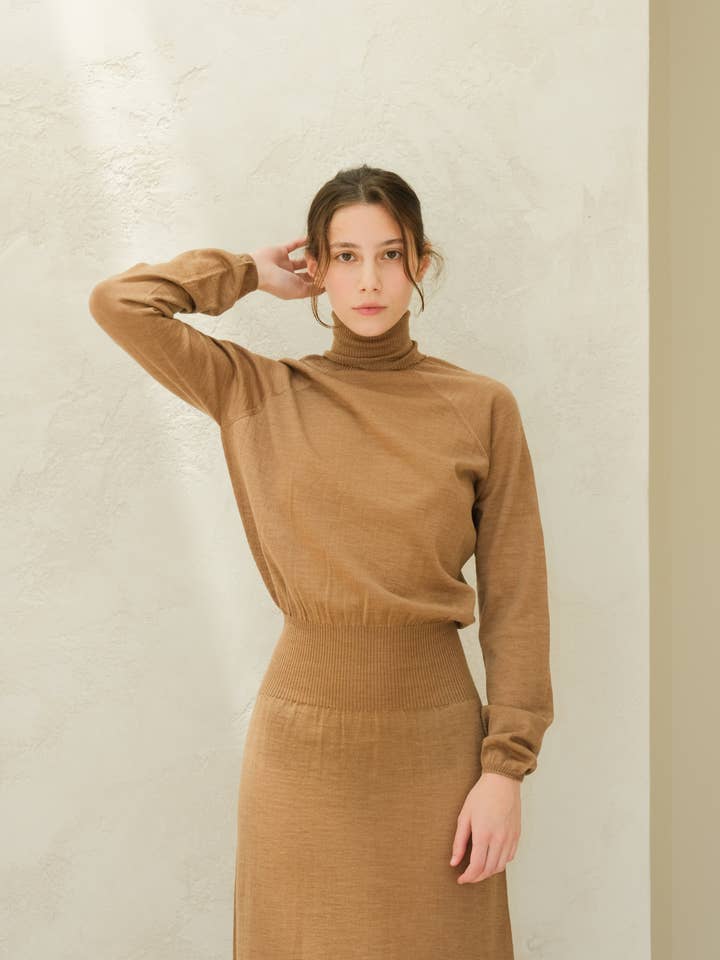 Lèmme - Vendita all'ingrosso Vestito - Donna - Abito in lana merino extrafine (maglia 3D)14