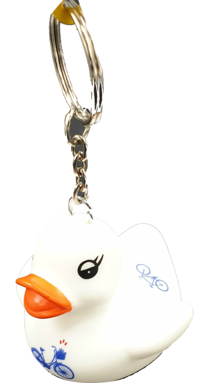 TRAAGOODS.COM - Wholesale Keychain - Unisex - Dutch Ducky Bicycles Keychain0