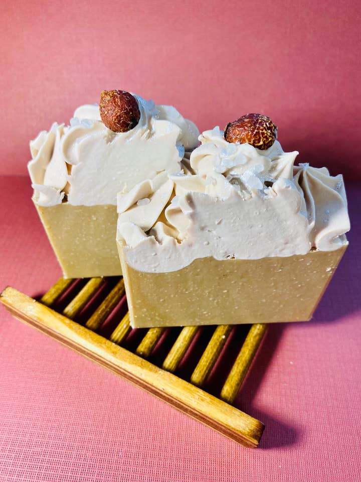 Barre de savon Cupcake pour la vente par BHT Natures Beauty