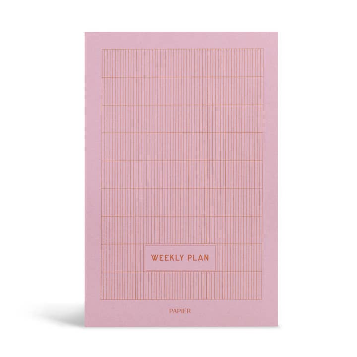 Productivity Weekly List Pad, Undated for wholesale by Papier