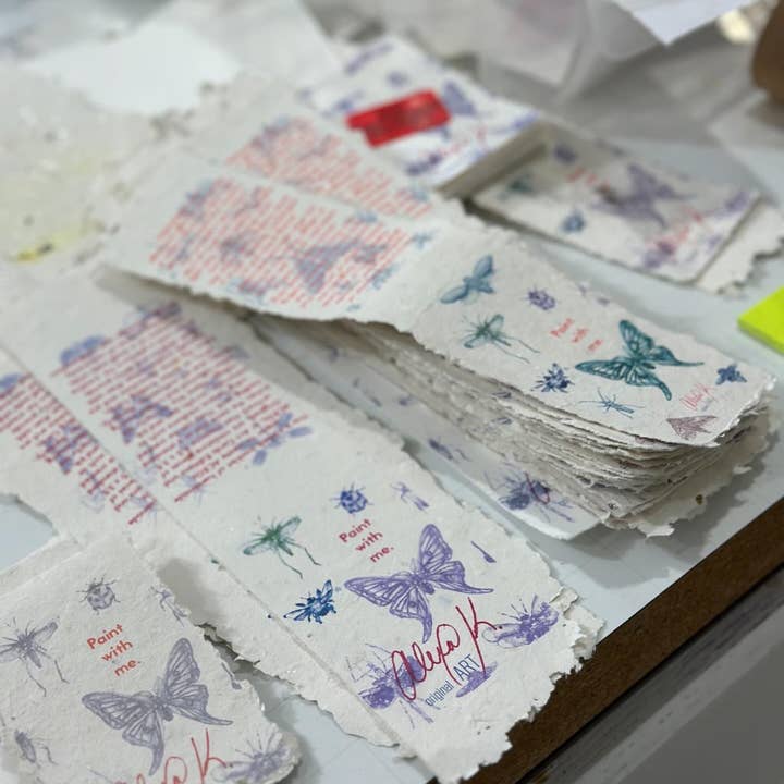 Alexa K - Wholesale Sketchbook/Sketchpad - Notebook of cotton watercolor paper with ACEO instructions3