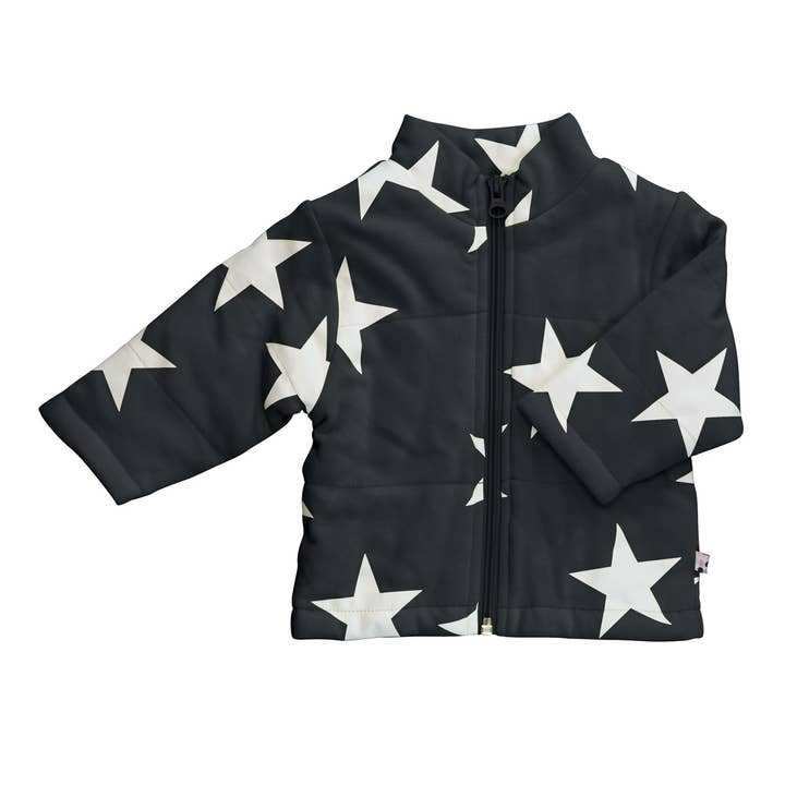 babysoy Inc - Wholesale Bomber Jacket - Kids - Star Cozy Bomber Jacket5