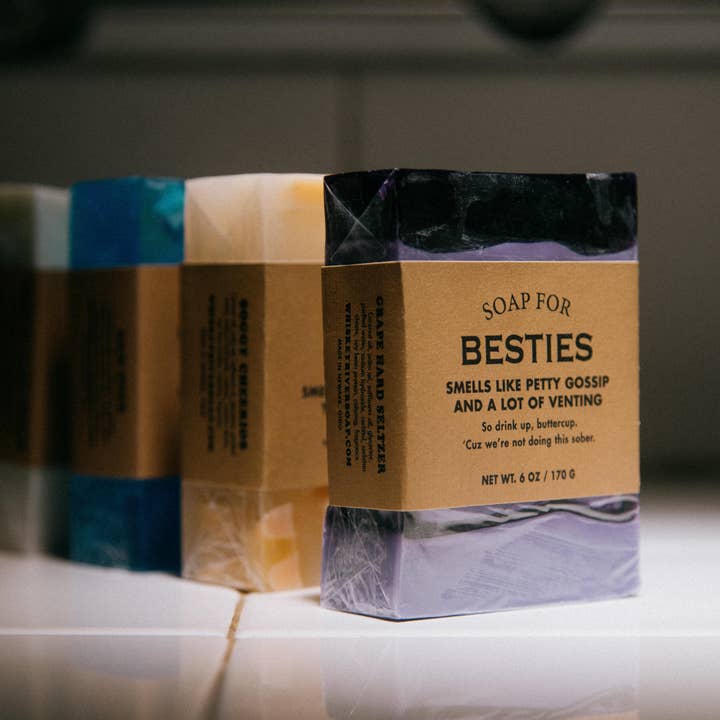 Whiskey River Soap Co. - Wholesale Bar Soap - Soap for Besties | Funny Soap1