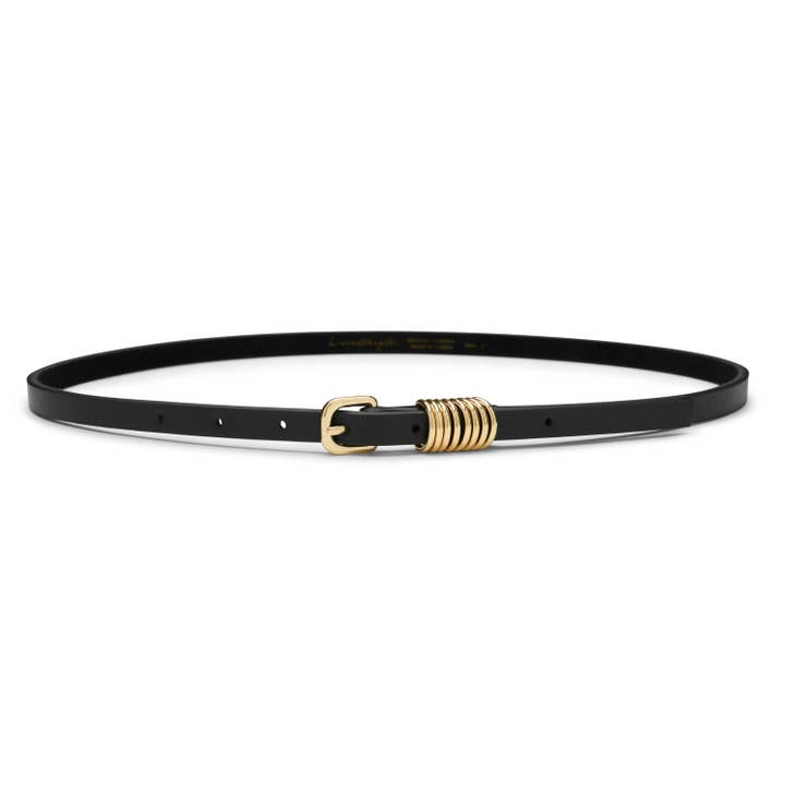 Lovestrength - Wholesale Belt - Women's - Harper Hip Belt, Black with Gold