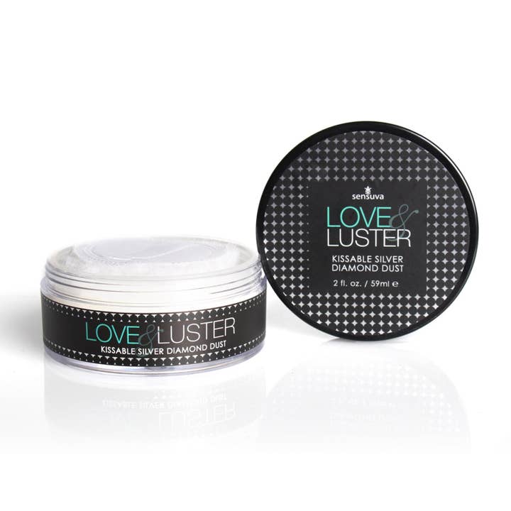 Sensuva - Wholesale Body Glitter/Shimmer - Love & Luster Kissable Diamond Dust 2 fl.oz. Jar