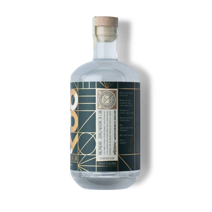Drink Monday Inc. - Wholesale Non-Alcoholic Spirits/Wine/Beer - Monday Non-Alcoholic Gin