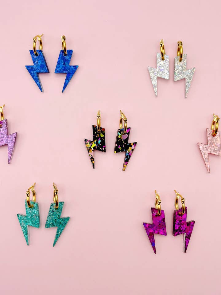 Sparkling Creole Earrings for wholesale by Studio Annette