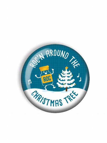 Badge Reel Topper - Christmas Tree Style for wholesale by Snarkynurses