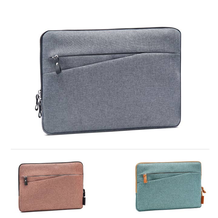 “Paule” laptop bag up to 17" made of waterproof fabric | size L for wholesale by Thielemann Leather Manufacturer