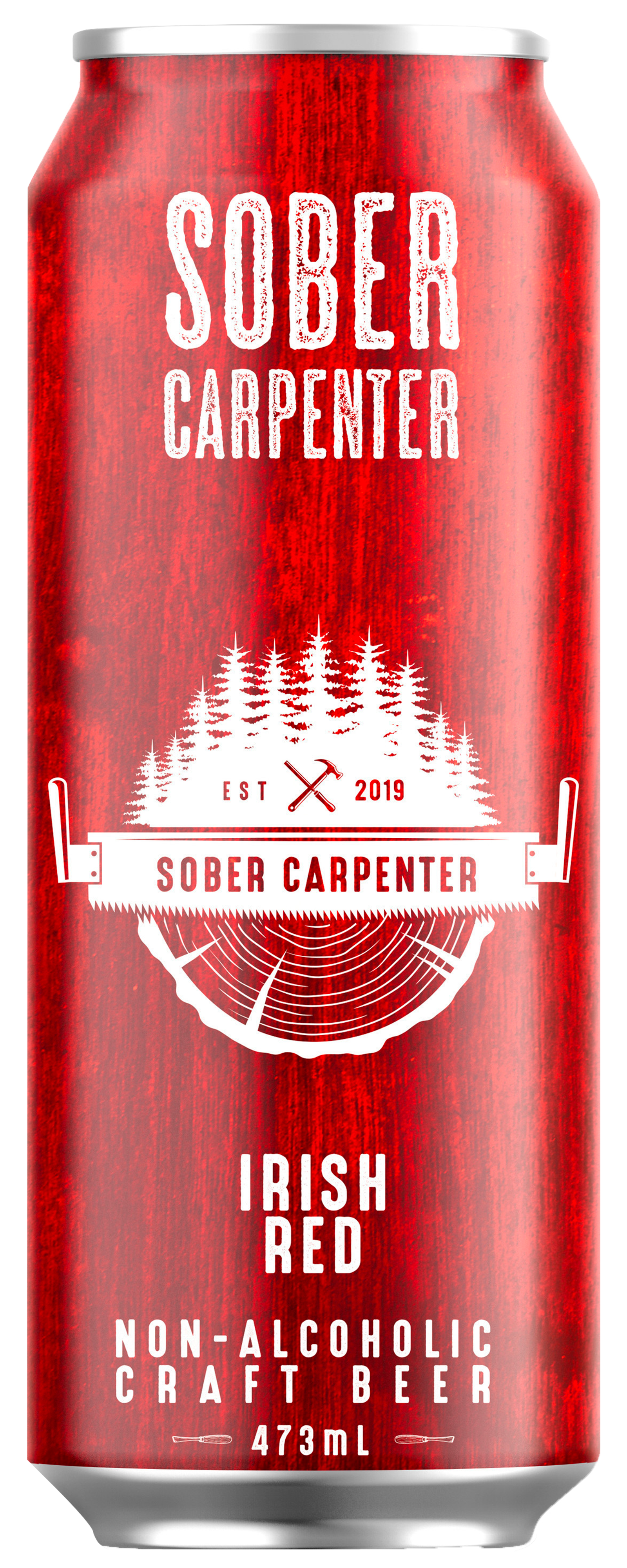 Sober Carpenter - Wholesale Non-Alcoholic Beer - Irish Red Beer (Case of 12 cans)1