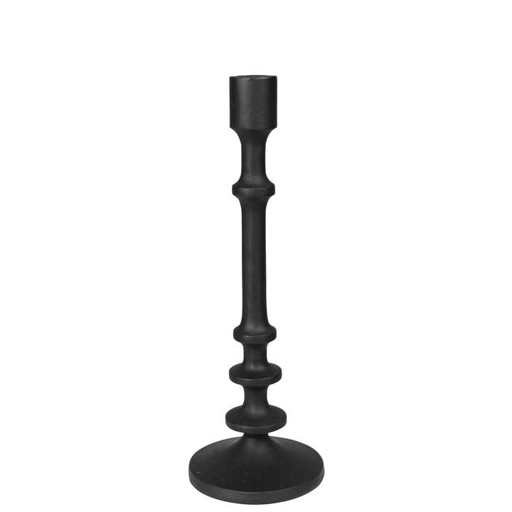 Candlestick, Black - Med for wholesale by HomArt