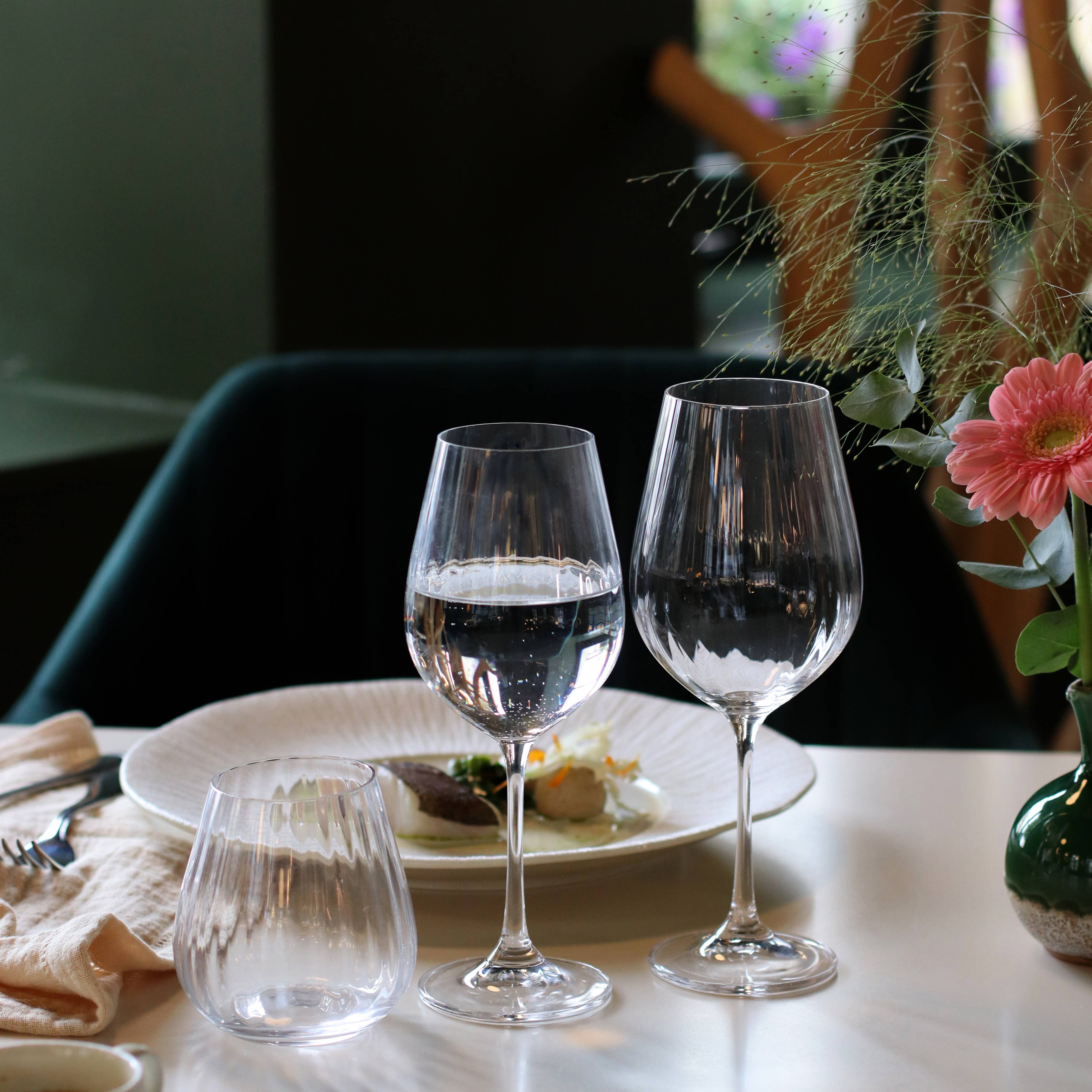 Ogo living - Wholesale Wine Glass - Box of 6 Astral stemmed glasses 40cl in crystal glass3