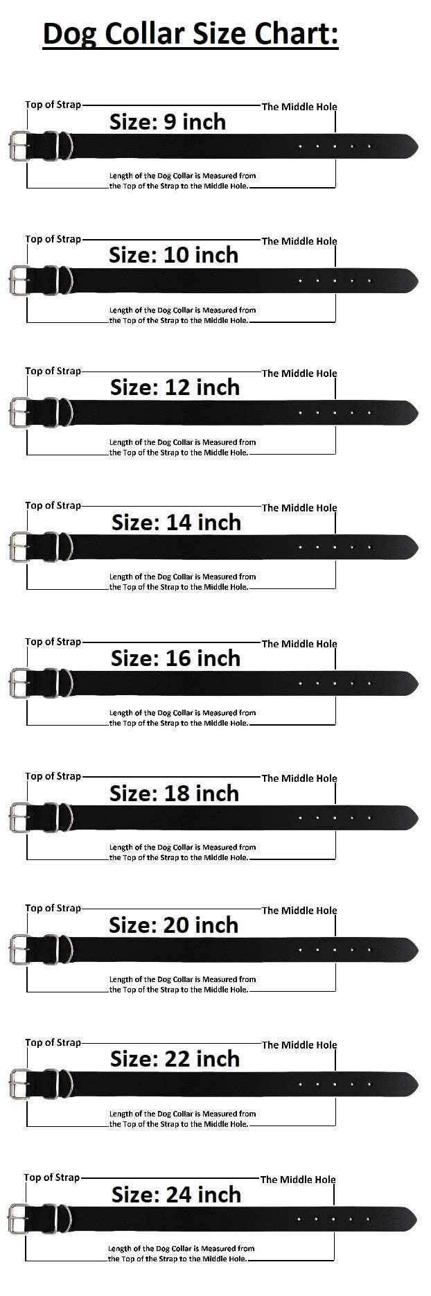 hide & chic - Wholesale Pet collar – Dog - Quality Full Grain Leather Dog Collar. Width: 30mm.2