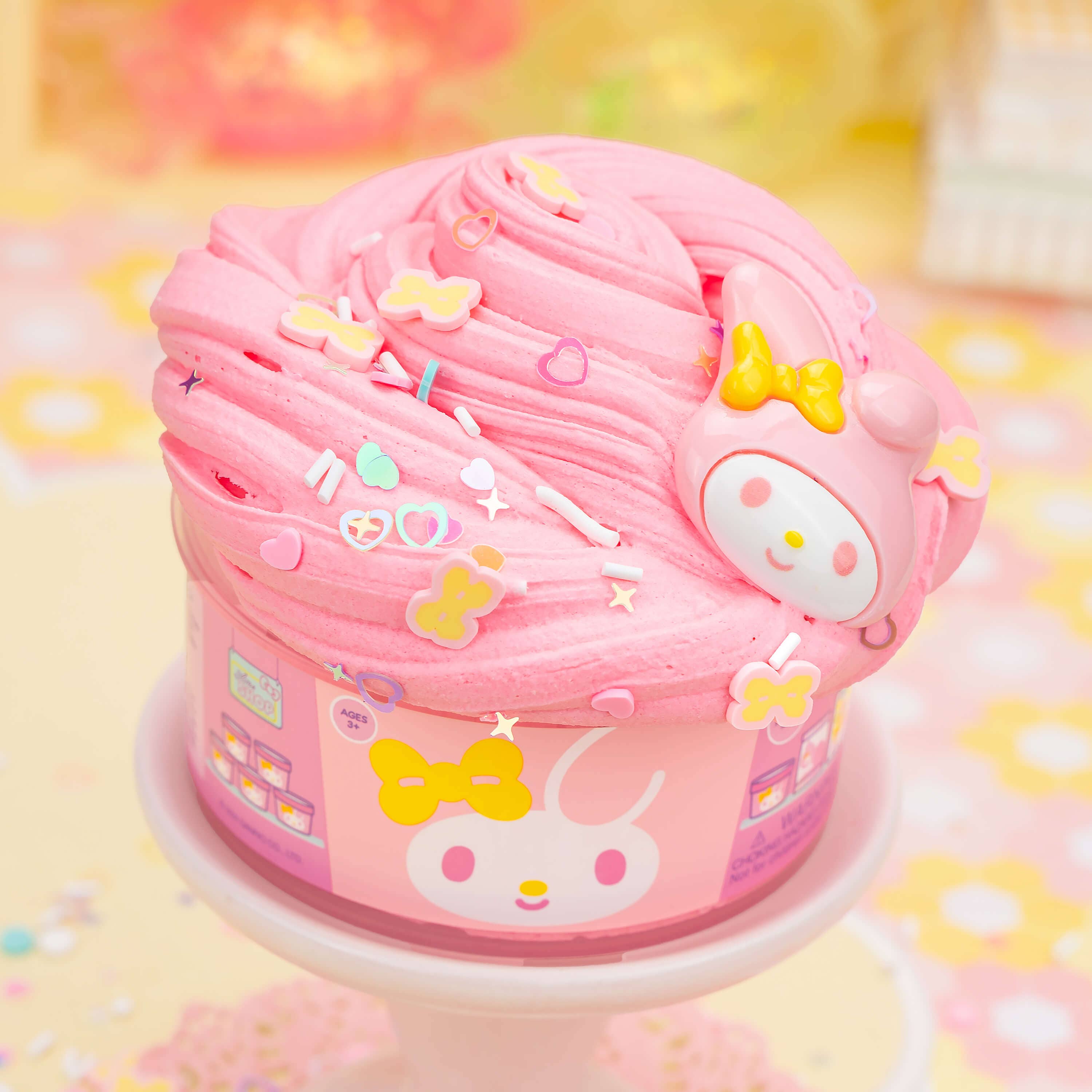 Kawaii Slime Company - Wholesale Putty/Slime - Kids - My Melody™ Fluffy Slime (4pcs/case)1
