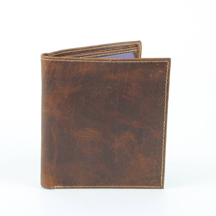 Leather Impressions Inc - Vente Portefeuille – homme - Portefeuille Hipster Hunter en cuir RFID 8020 pour hommes4