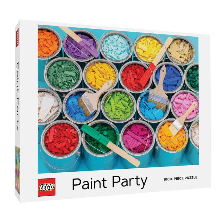 LEGO® Paint Party Puzzle (Jigsaw Products) for wholesale by Abrams & Chronicle Books