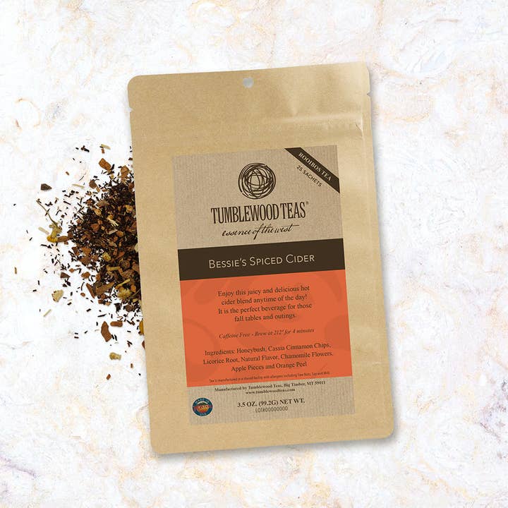 Tumblewood Teas - Wholesale Loose Tea - Bessie's Spiced Cider4