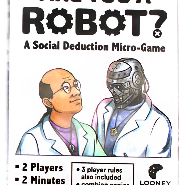 Är du en robot? (Paket med 5 spel) för wholesale av Looney Labs