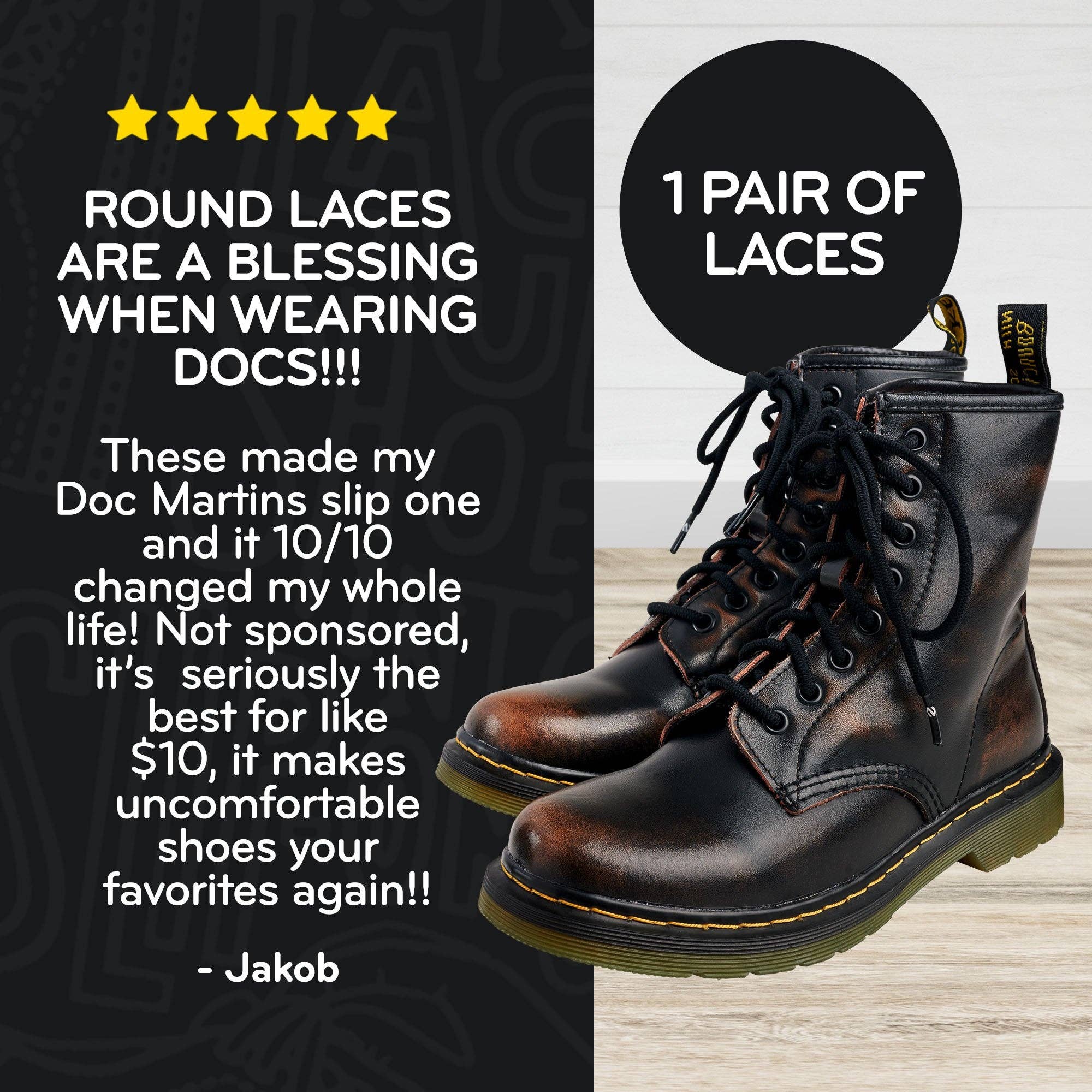 The Original Stretchlace - Wholesale Schoenveters - Uniseks - Ronde Elastische Rekbare Schoenveters2