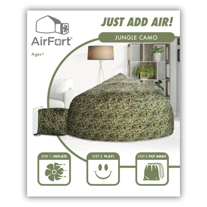AirFort - Wholesale Tent - Kids - Jungle Camo Retail