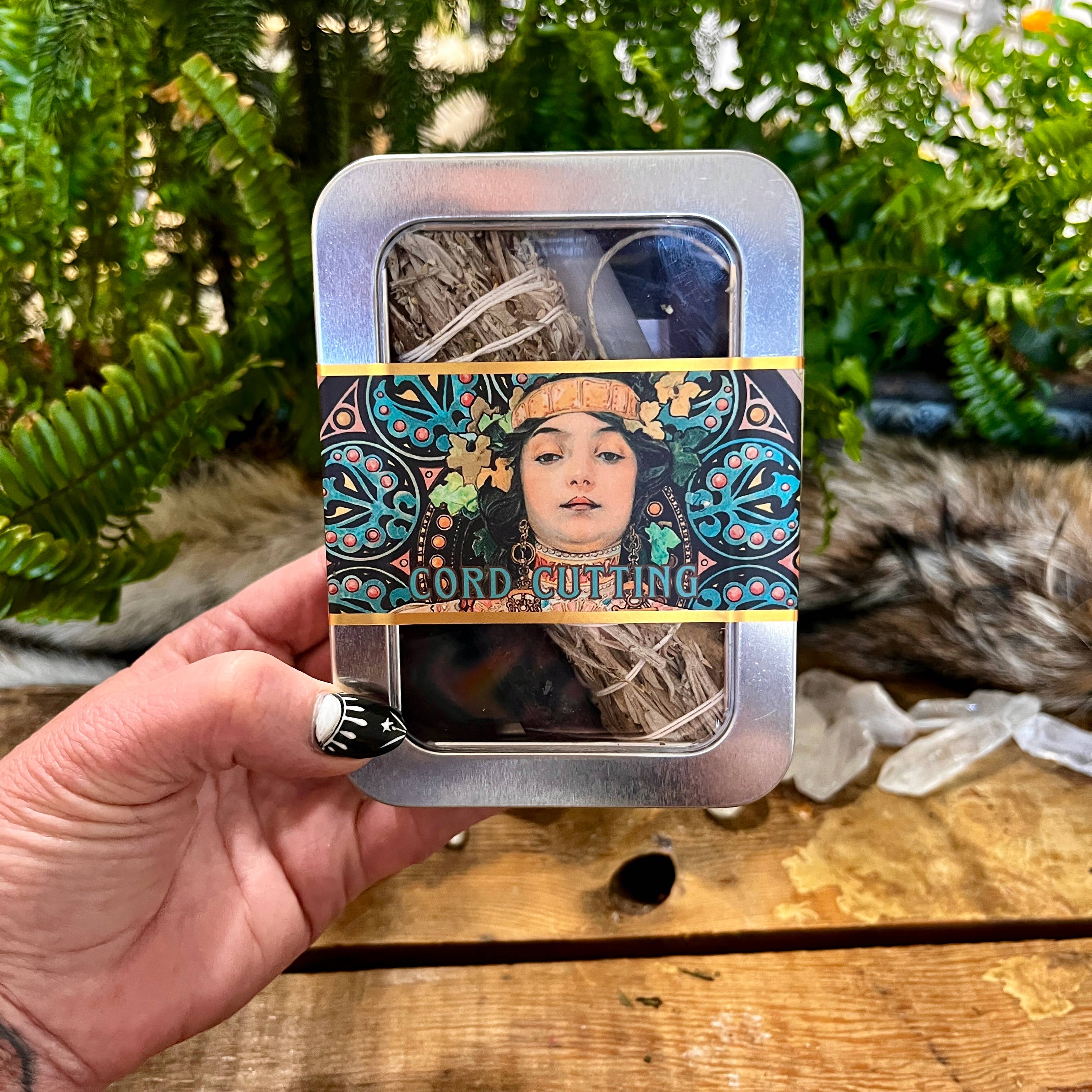 Magic Fairy Candles – wholesale Meditation supplies – Cord Cutting Spell Kit1